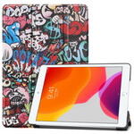 Smart Case iPad 10.2" (2019) Kunstleder Graffiti Fun