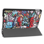 Smart Case iPad 10.2" (2019) Kunstleder Graffiti Fun