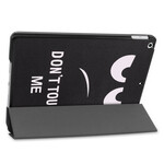 Smart Case iPad 10.2" (2019) Kunstleder Don't Touch Me