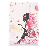 Smart Case iPad 10.2" (2019) Kunstleder Fee Blumen