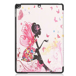 Smart Case iPad 10.2" (2019) Kunstleder Fee Blumen