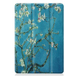 Smart Case iPad 10.2" (2019) Kunstleder Blumiger Baum