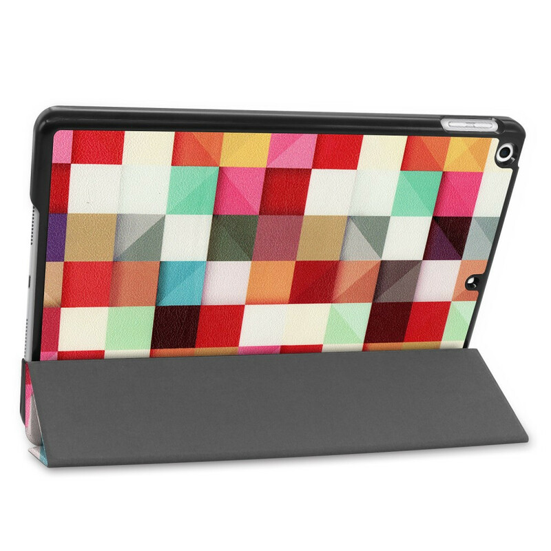 Smart Case iPad 10.2" (2019) Kunstleder Harlekin