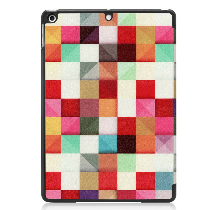 Smart Case iPad 10.2" (2019) Kunstleder Harlekin