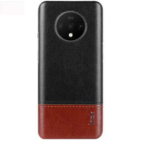 OnePlus 7T IMAK Ruiyi Series Cover Leder-Effekt