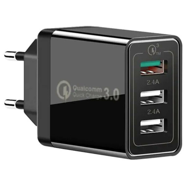 Adaptateur Chargeur USB Rapide 3 Ports