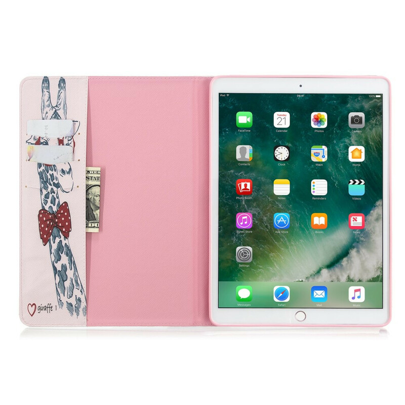 iPad Hülle 10.2" (2019) Giraffe Intello
