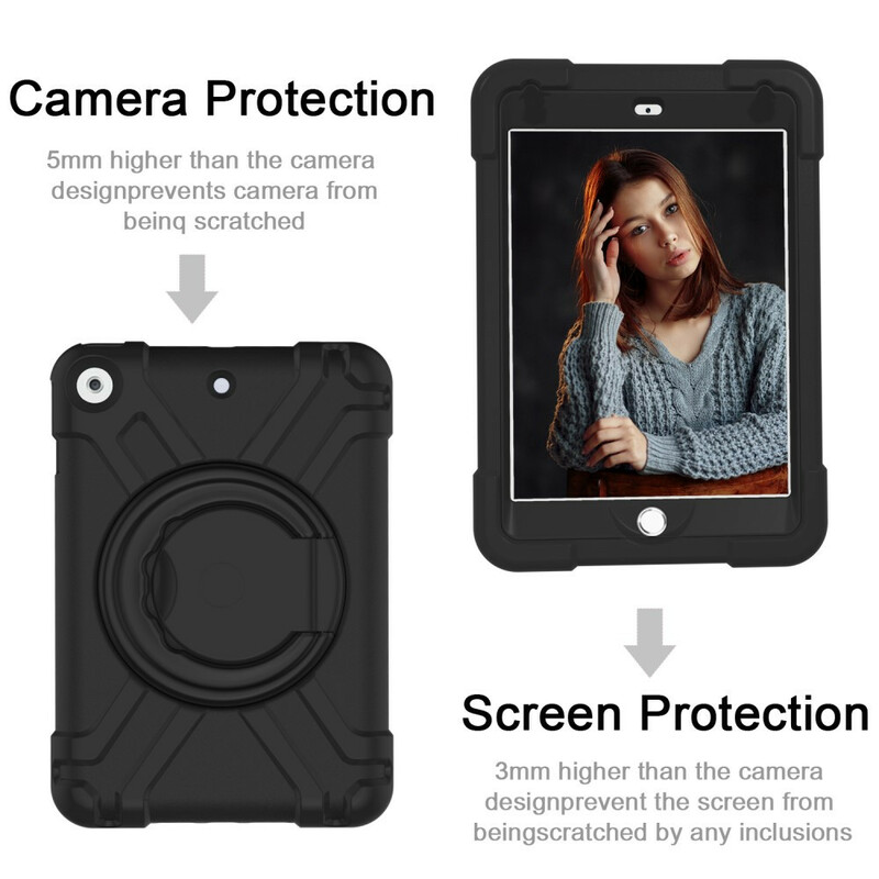 iPad Cover 10.2" (2019) Ring-Ständer Ultra Resistance