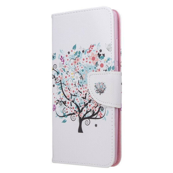 Xiaomi Redmi 8 Flowered Tree Tasche
