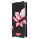 Xiaomi Redmi 8 Blume Rosa Tasche