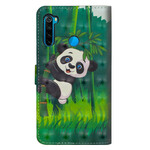 Xiaomi Redmi Note 8T Hülle Panda und Bambus