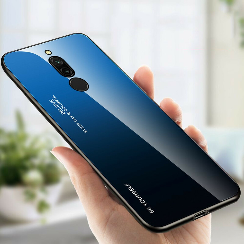 Xiaomi Redmi 8 Panzerglas Cover Hello