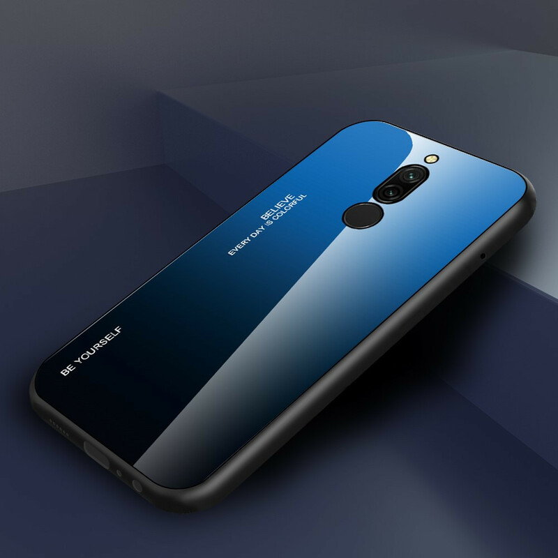 Xiaomi Redmi 8 Panzerglas Cover Hello