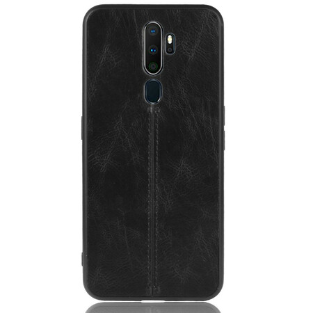 Cover Oppo A9 2020 Lederoptik Nähte