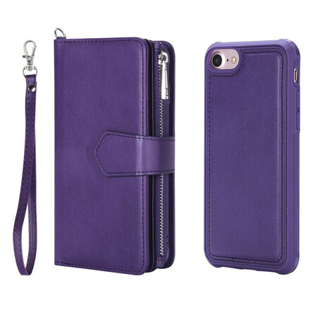 iPhone 8 / 7 / 6S / 6 Hülle abnehmbar Brieftasche
