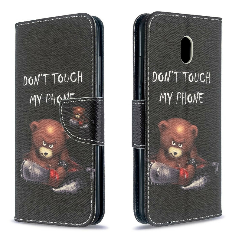 Xiaomi Redmi 8A Tasche Gefährlicher Bär