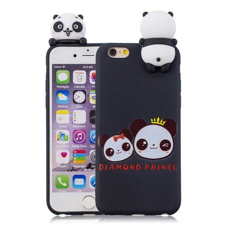 iPhone 6/6S Hülle Eric der Panda 3D