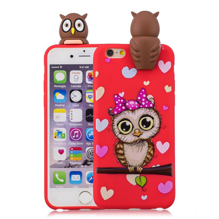 iPhone 6/6S Hülle Eule 3D