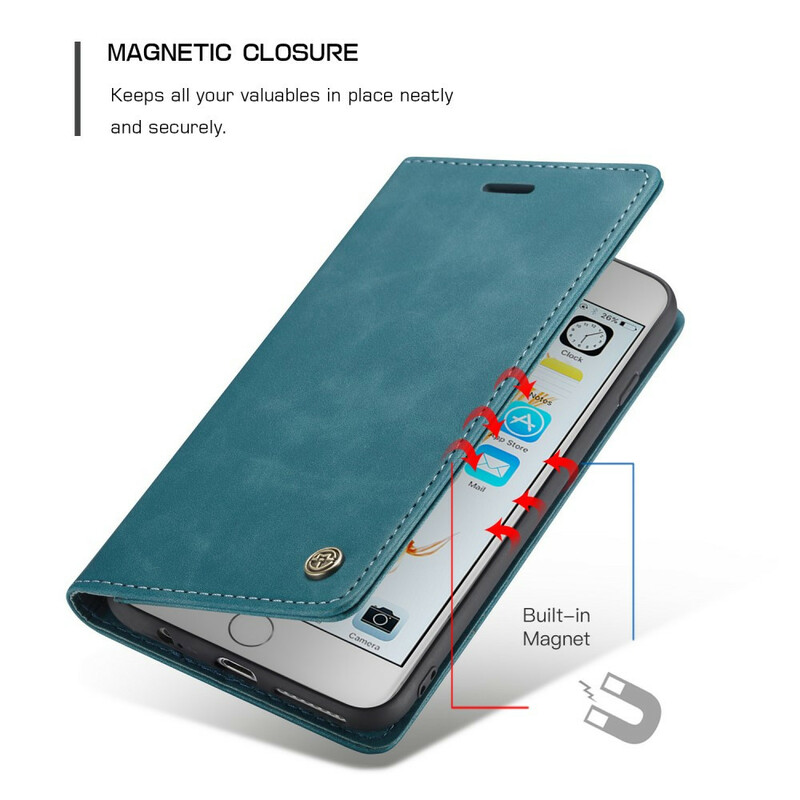 Flip Cover iPhone 6/6S CASEME Kunstleder