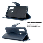 Xiaomi Redmi Note 8T Tasche Bedruckte Schmetterlinge mit Riemen