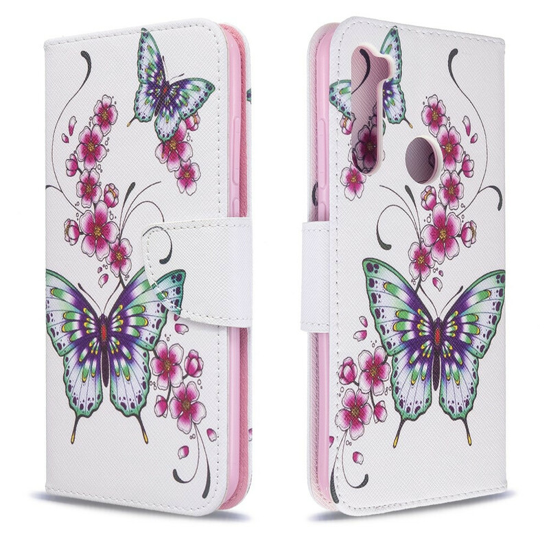 Xiaomi Redmi Note 8T Hülle Wunderbare Schmetterlinge