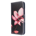 Xiaomi Redmi Note 8T Hülle Blume Rosa