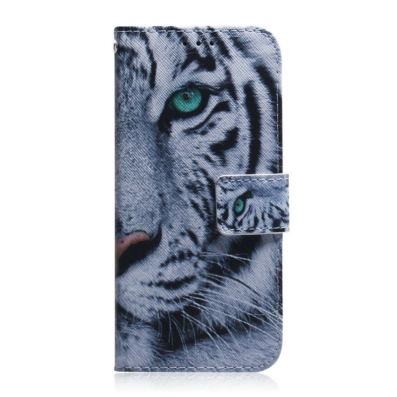 Samsung Galaxy A51 Tiger Face Hülle