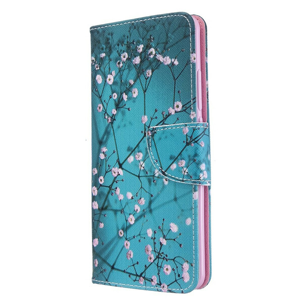 Xiaomi Mi Note 10 Hülle Blühender Baum