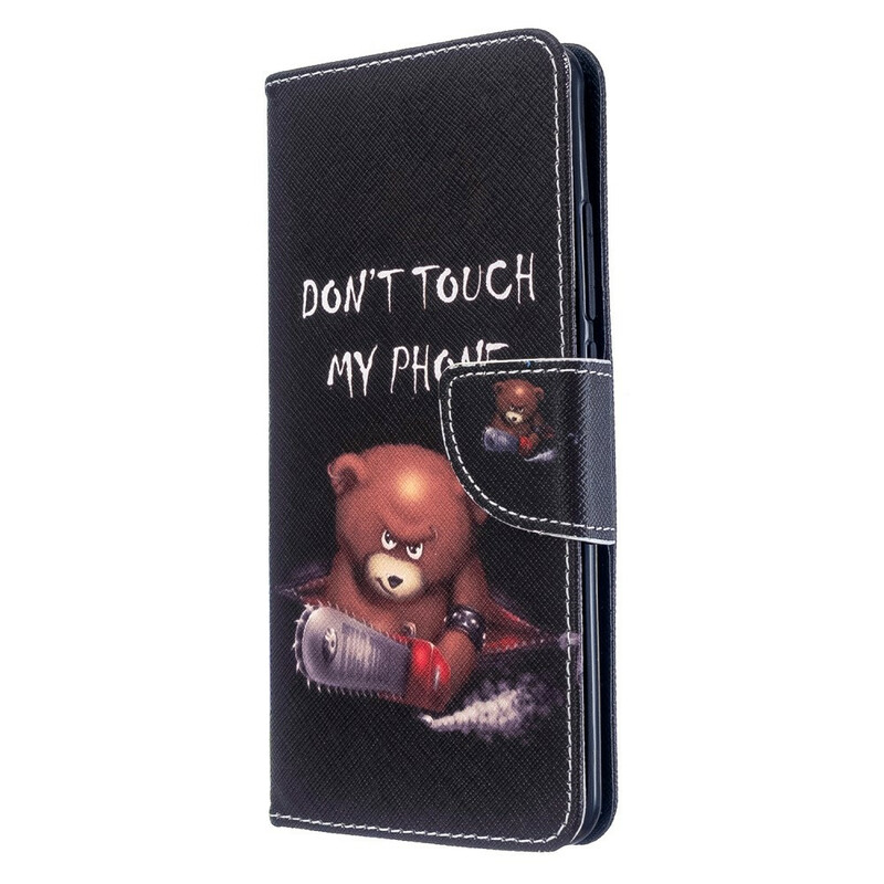 Xiaomi Mi Note 10 Tasche Gefährlicher Bär