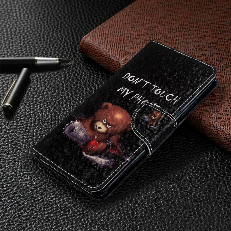 Xiaomi Mi Note 10 Tasche Gefährlicher Bär