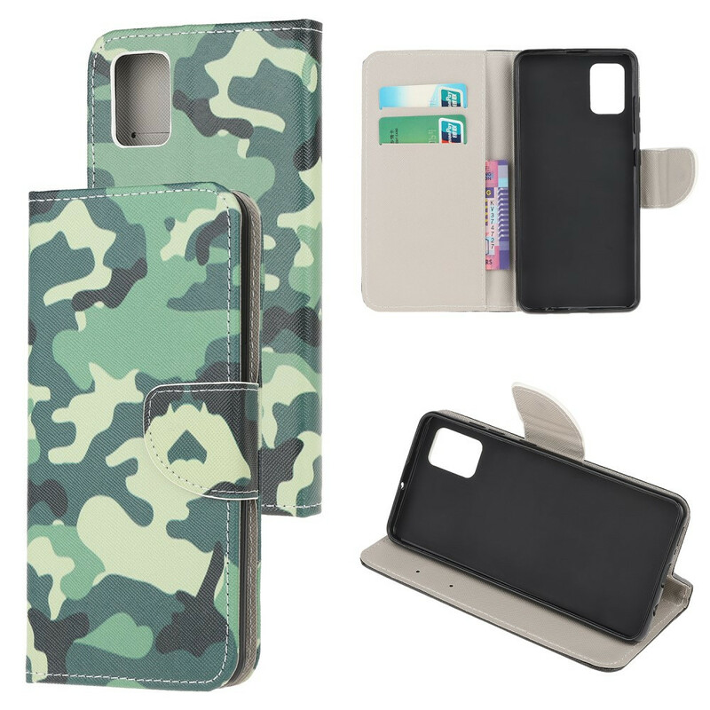 Samsung Galaxy A51 Camouflage Military Tasche