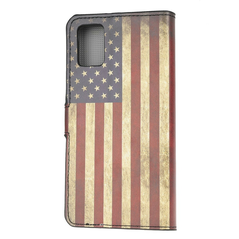 Hülle Samsung Galaxy A51 USA Flagge
