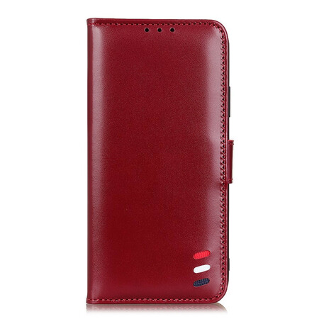 Flip Cover Samsung Galaxy Note 10 Lite Lederoptik Tricolor