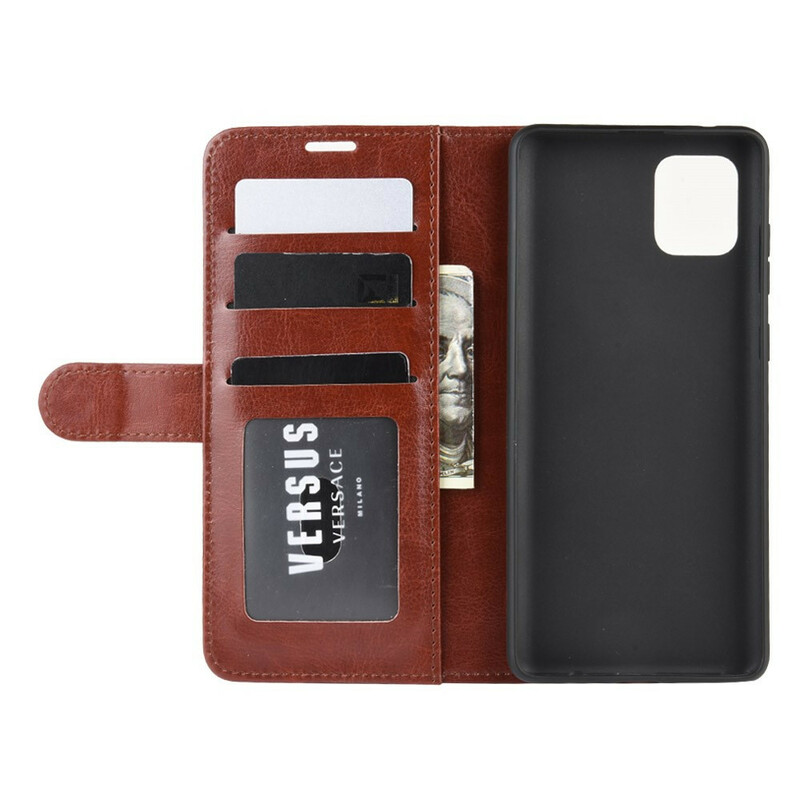 Hülle Samsung Galaxy Note 10 Lite Texture Leder Finesse Hülle Samsung Galaxy Note 10 Lite Texture Leder Finesse