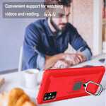 Samsung Galaxy A51 Ring und Kohlefaser Cover