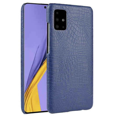 Samsung Galaxy A51 Hülle mit Krokodilhaut-Effekt