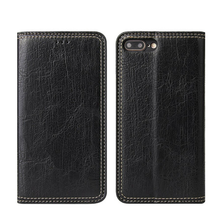 Flip Cover iPhone 8 Plus / 7 Plus Lederoptik Retro