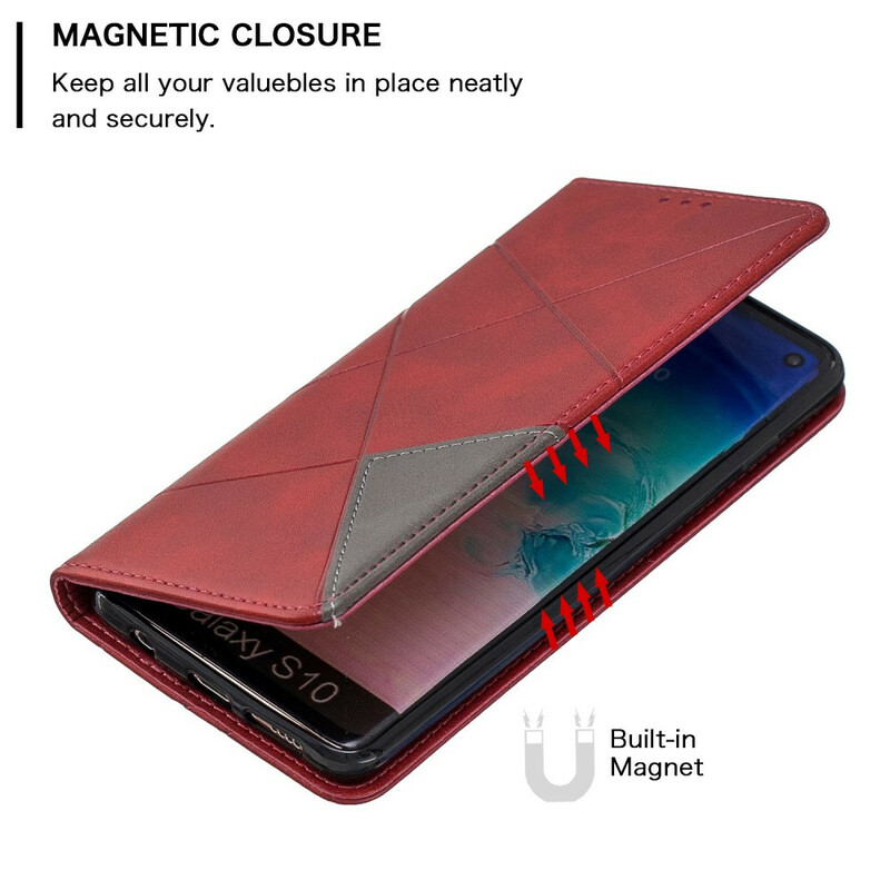 Flip Cover Samsung Galaxy S10 Style Künstlerin