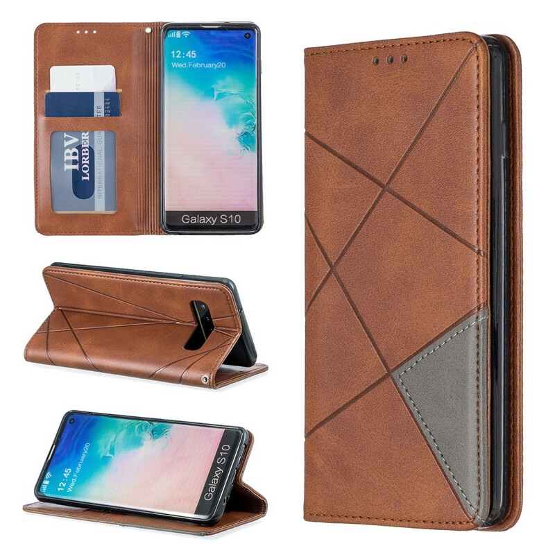 Flip Cover Samsung Galaxy S10 Style Künstlerin