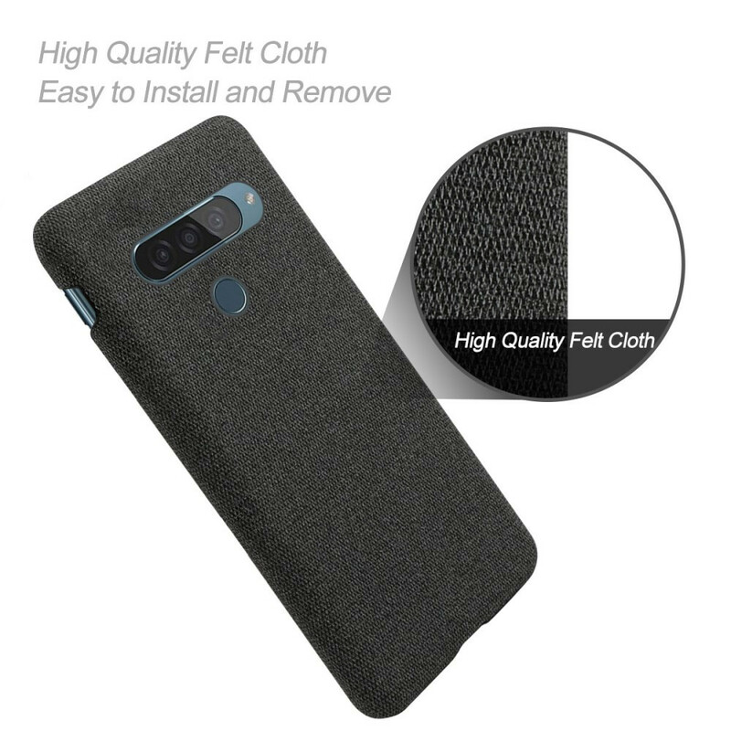 Cover LG G8S ThinQ Texture Stoff KSQ