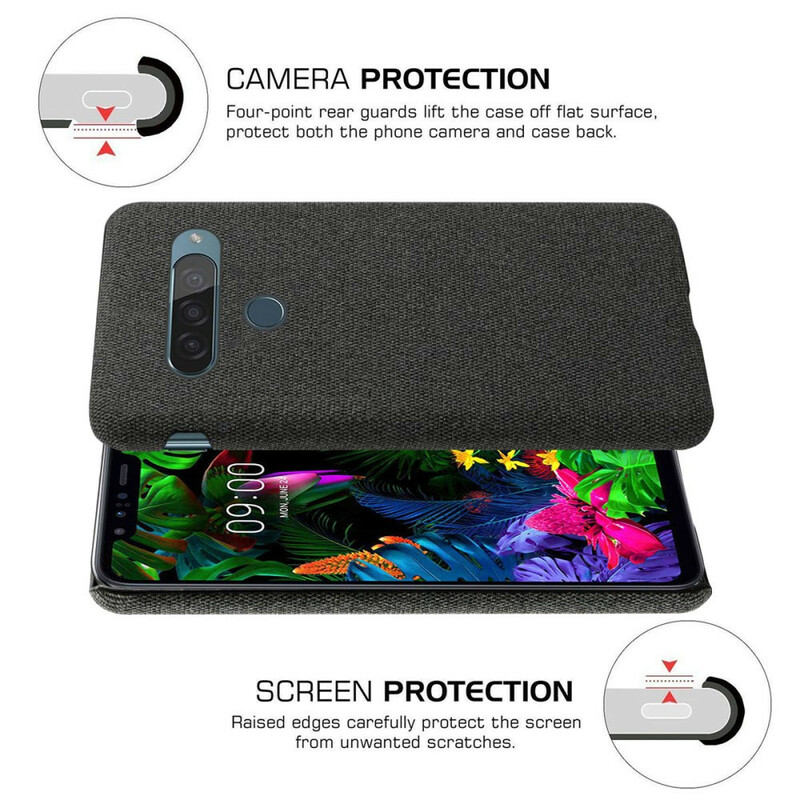 Cover LG G8S ThinQ Texture Stoff KSQ