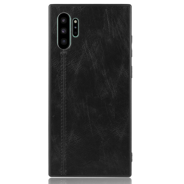 Hülle Samsung Galaxy Note 10 Plus Style Leder Nähte