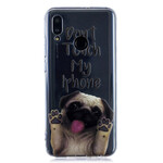 Huawei P Smart 2019 Don't Touch My Phone Dog Cover
