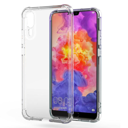 Huawei P20 Cover Transparent LEEU Schutzkissen
