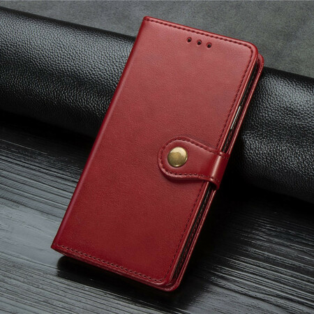 Honor 20 Pro Kunstlederhülle mit Vintage-Verschluss