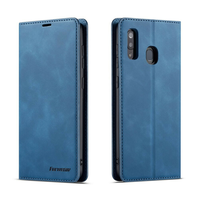 Flip Cover Samsung Galaxy A20e Lederoptik FORWENW