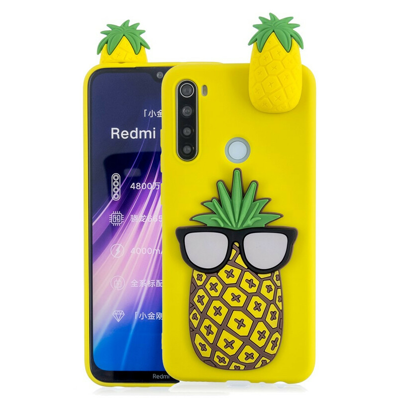 Xiaomi Redmi Note 8T 3D Ananas Cover