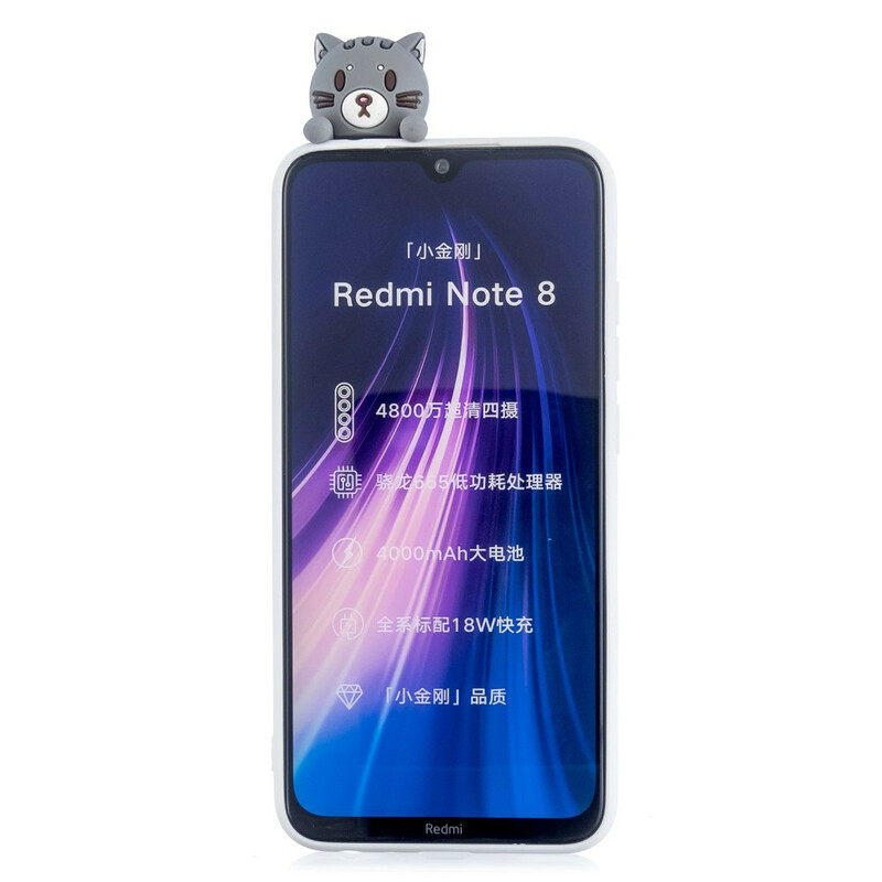 Xiaomi Redmi Note 8T Cover Charmante 3D-Pussy
