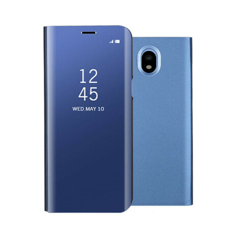 View Cover Samsung Galaxy J7 2017 Spiegel Und Leder-Effekt