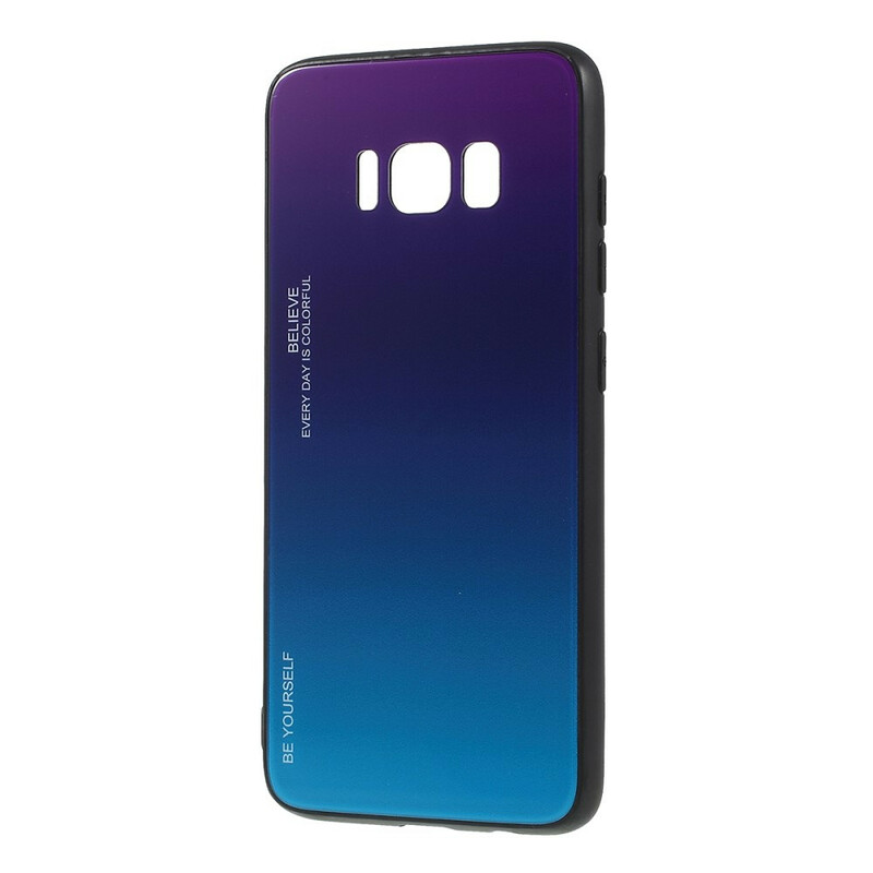 Samsung Galaxy S8 Panzerglas Cover Be Yourself